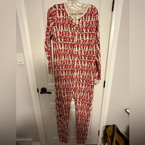 Arborist Mountie Flannel Onesie - Unisex Large